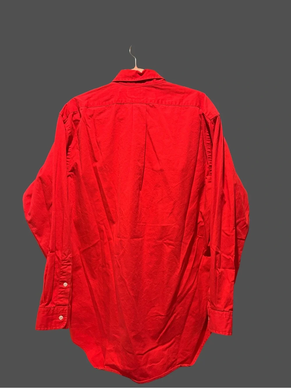 1990’s Vintage Polo by Ralph Lauren Red Blake Button-Down Oxford Shirt
